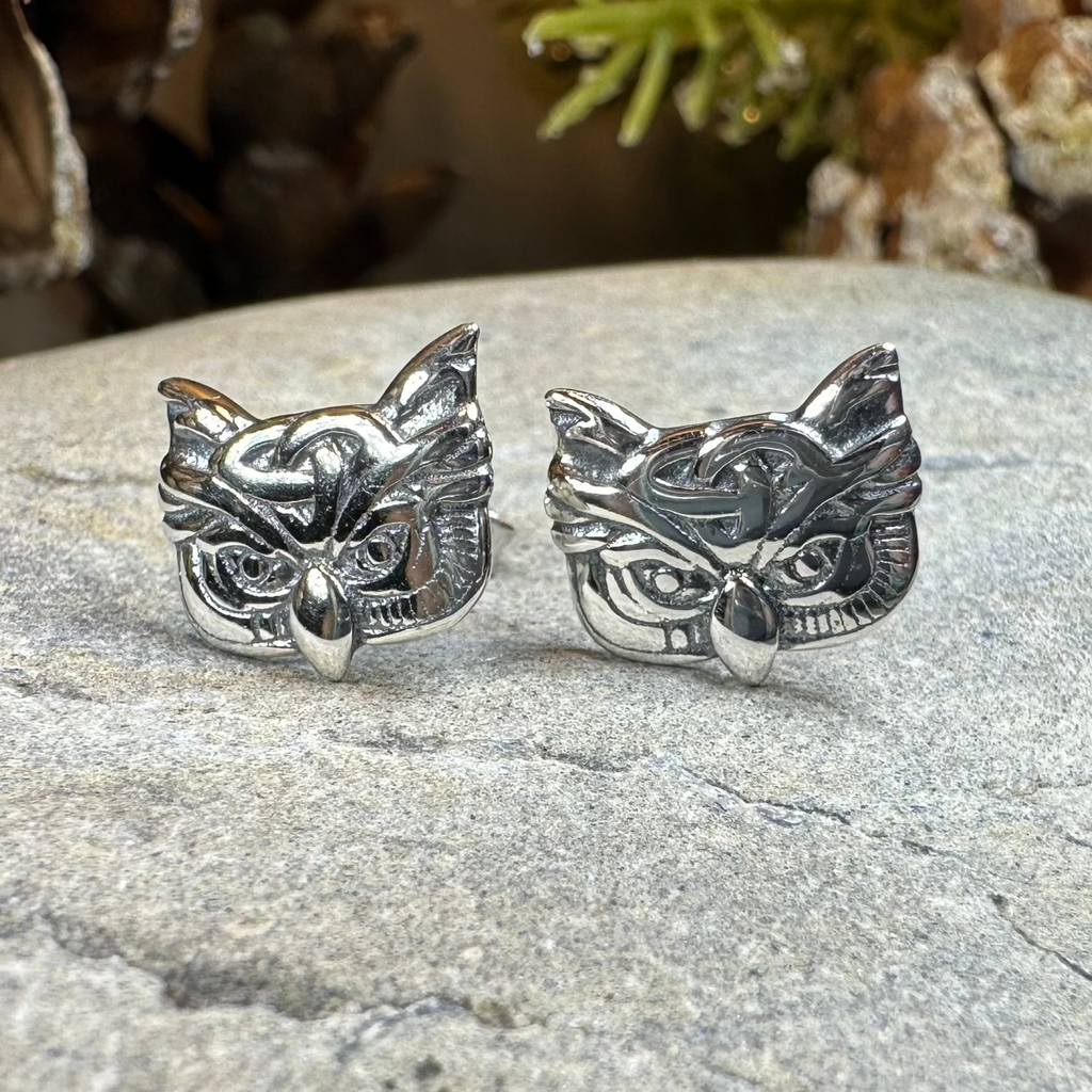 Lyssie Owl Stud Earrings