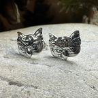 Lyssie Owl Stud Earrings