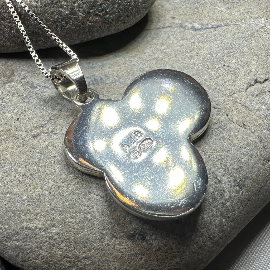 Artisan Newgrange Triple Spiral Necklace