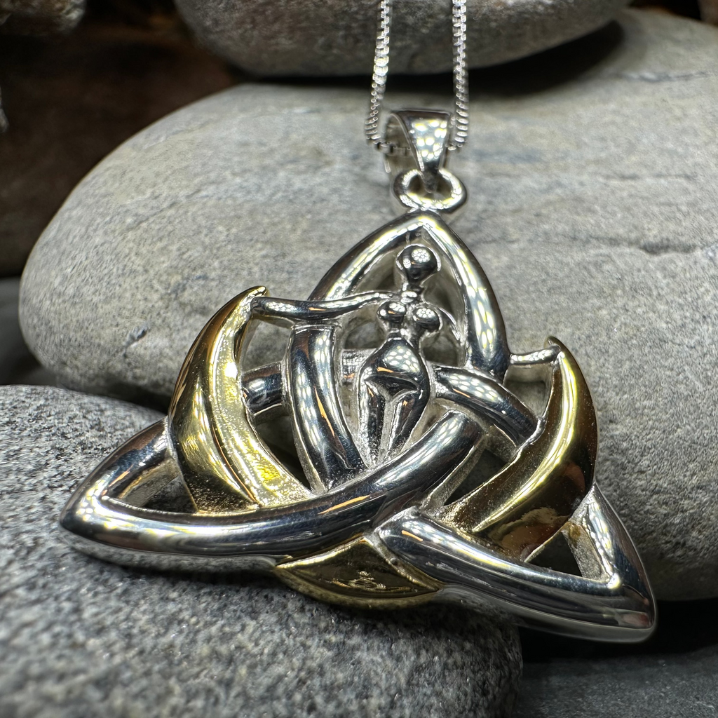 Crescent Moon Goddess Necklace