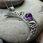 Sabrina Triple Moon Necklace