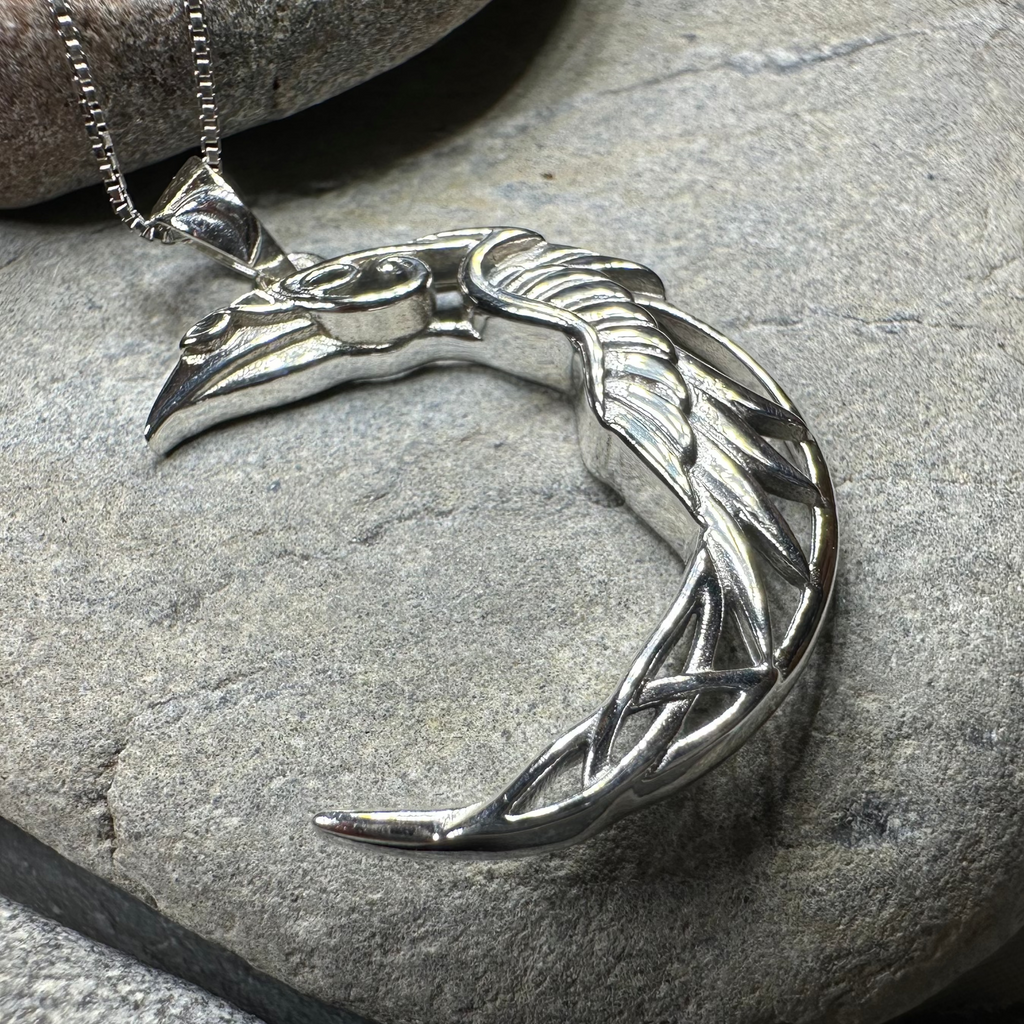 Raven Moon Necklace