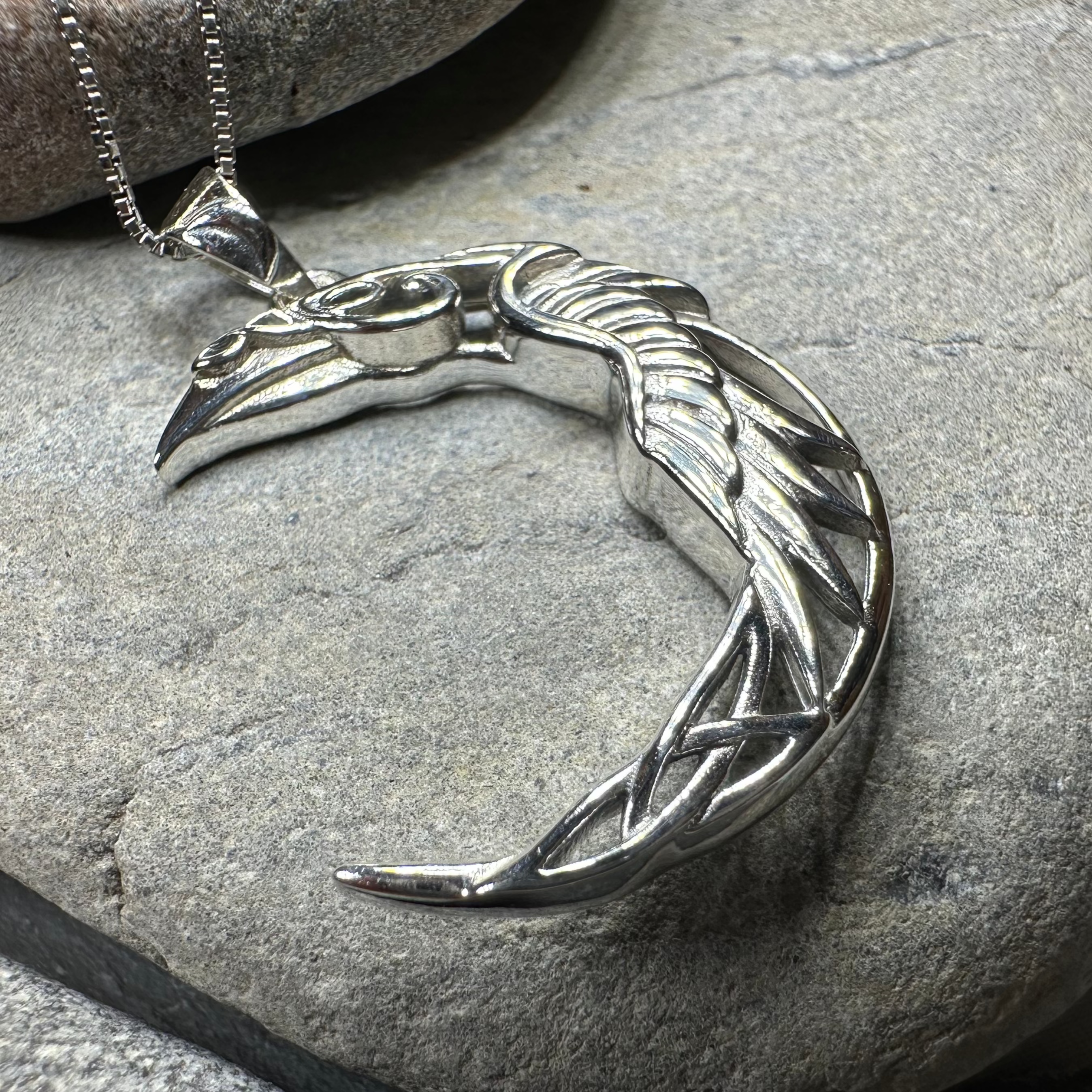 Raven Moon Necklace