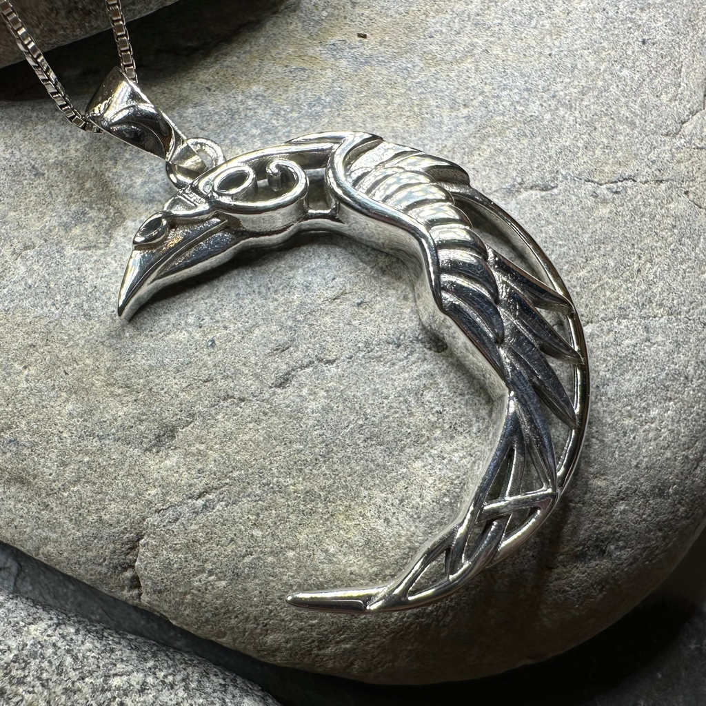 Raven Moon Necklace
