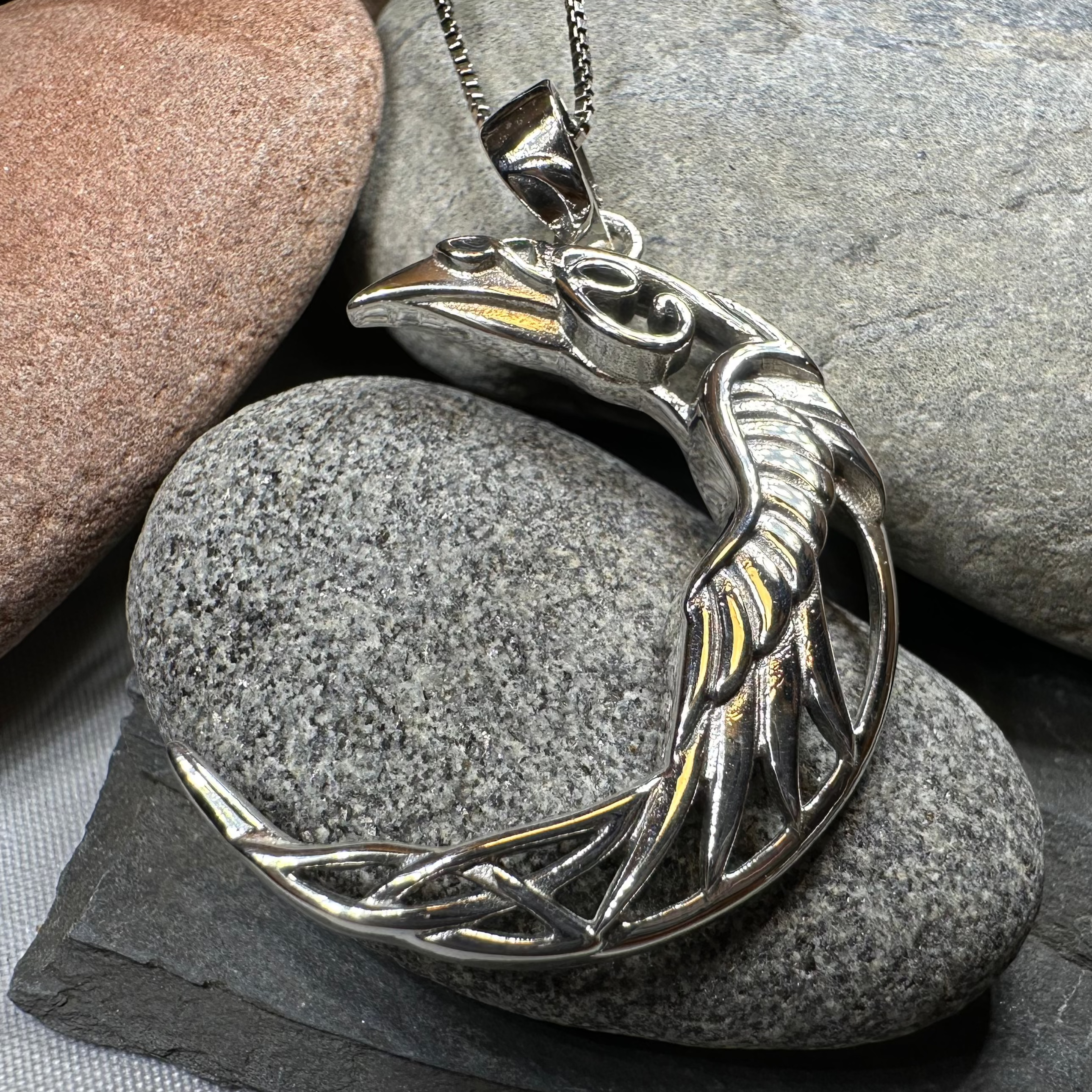 Raven Moon Necklace