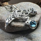 Celtic Raven Necklace