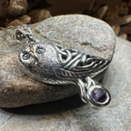 Minerva Celtic Owl Necklace