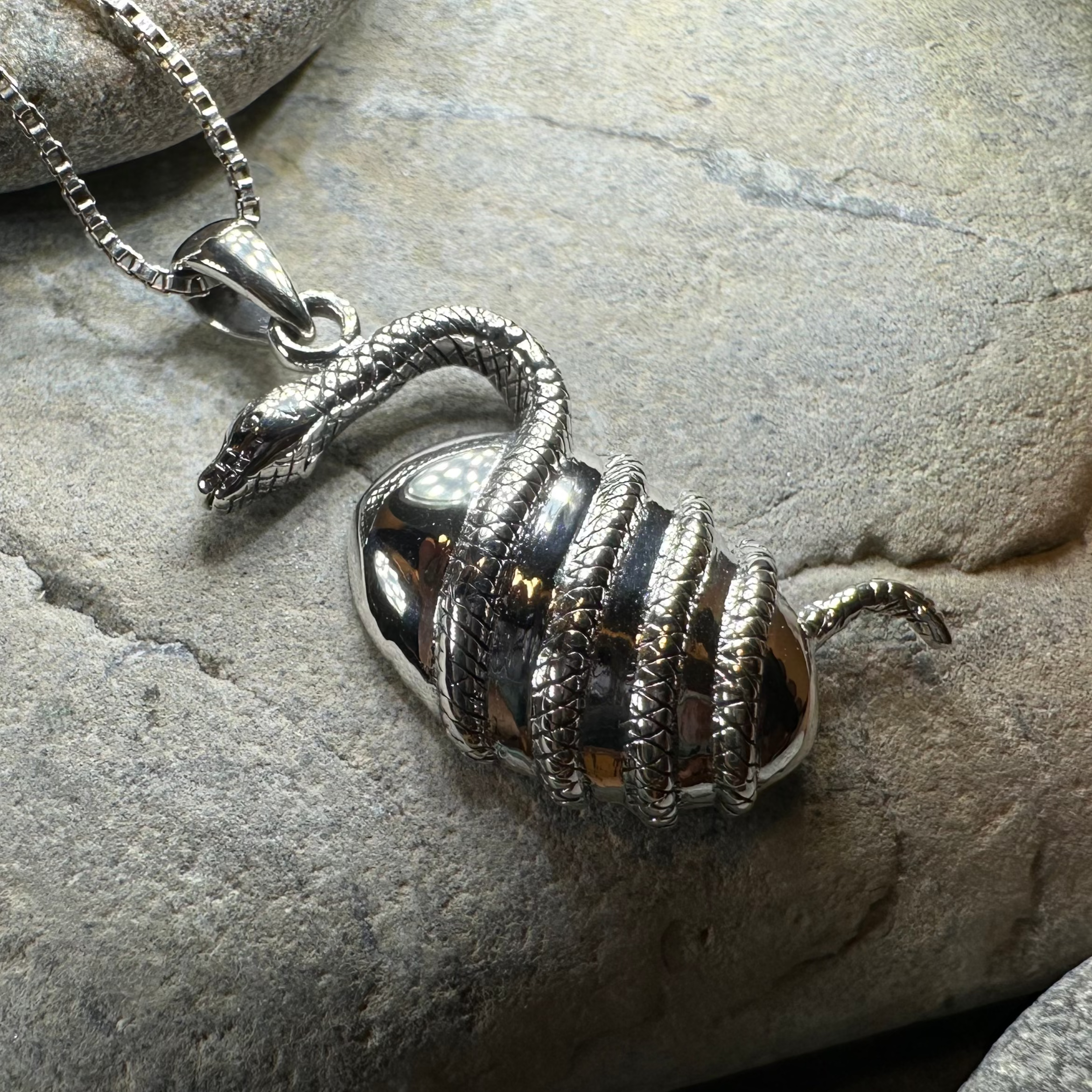 Orphic Greek World Egg Pendant