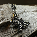 Petite Celtic Butterfly Necklace