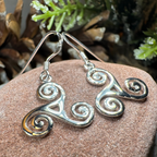 Malia Celtic Spiral Earrings