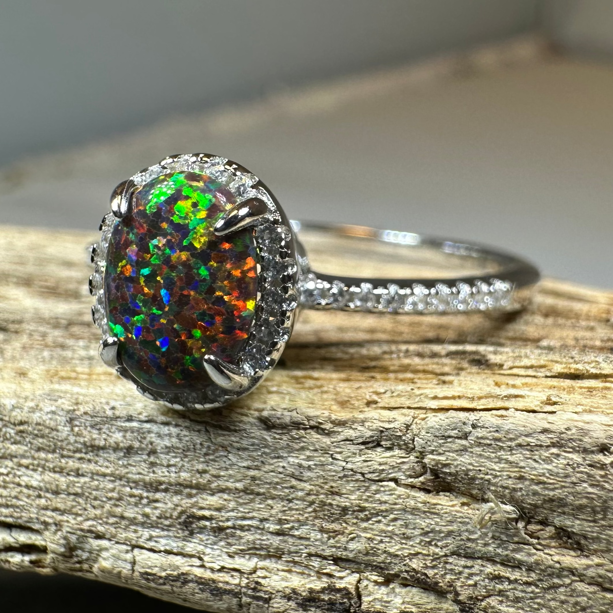Tamara Opal Engagement Ring