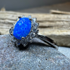 Leanni Opal Celtic Ring