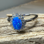 Leanni Opal Celtic Ring
