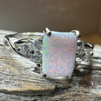 Minerva Opal Celtic Ring