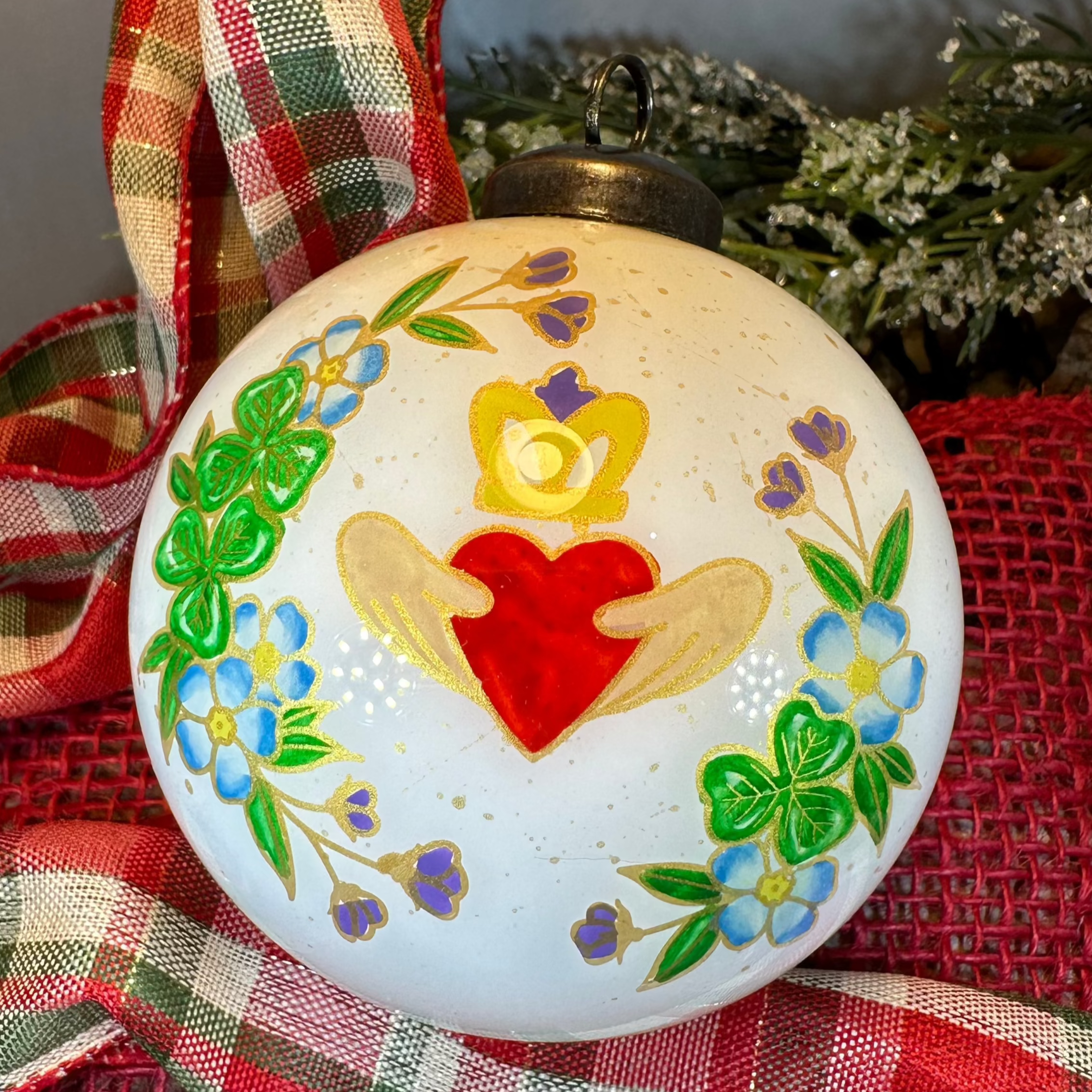 Celtic Claddagh Ornament