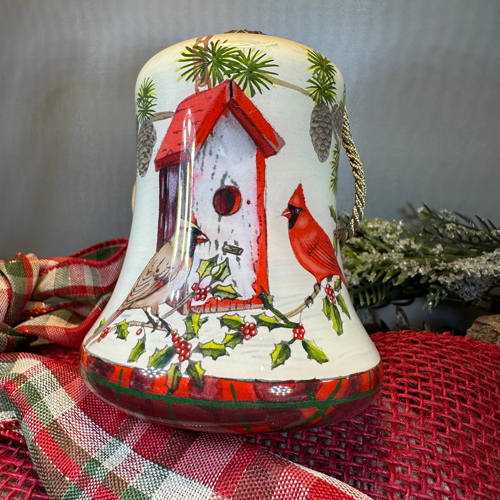 Scottish Home Tweet Home Cardinals Ornament