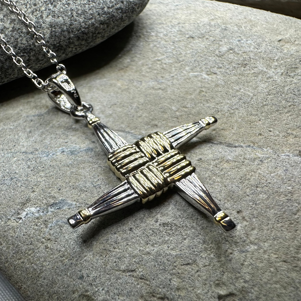 Saint Brigid Cross Necklace