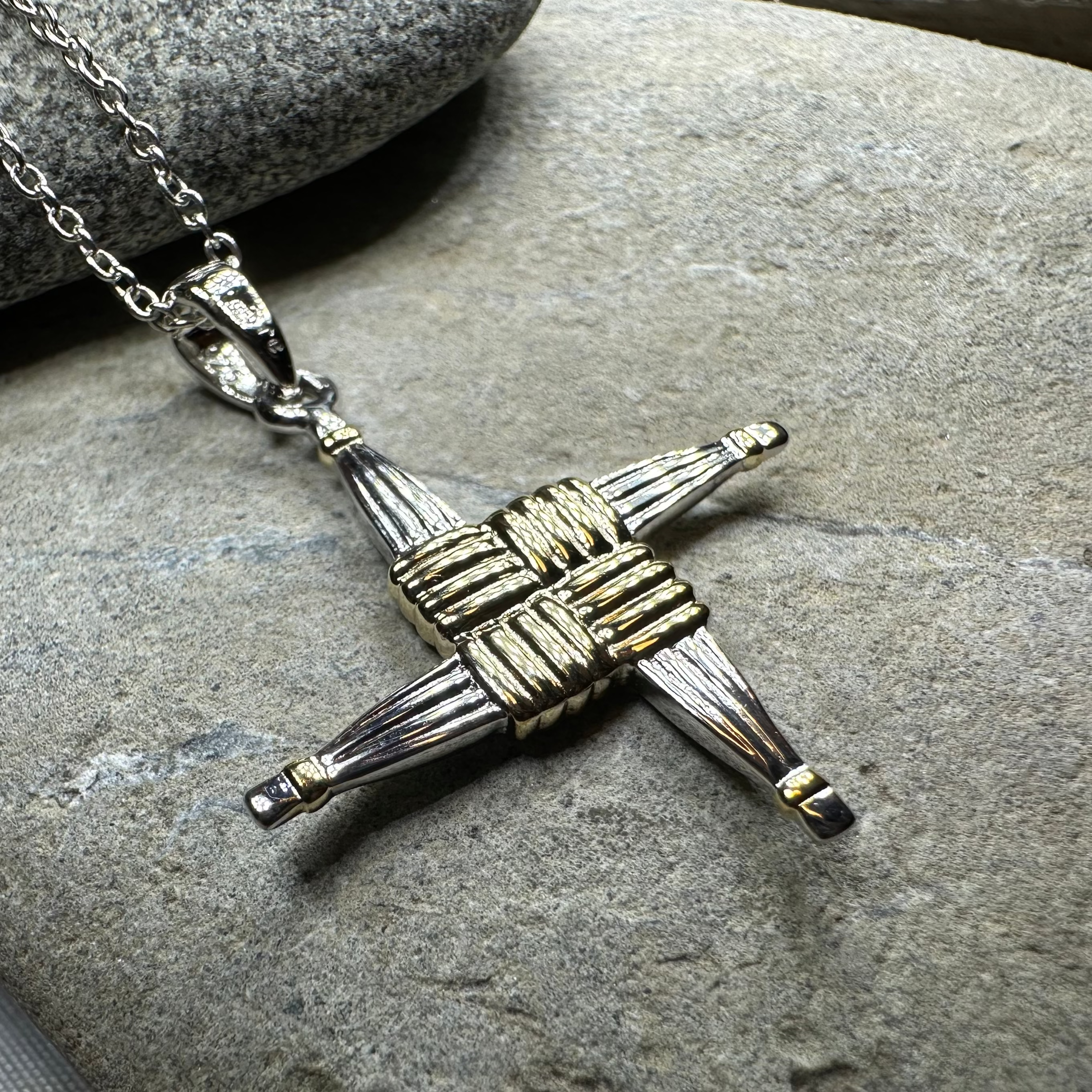 Saint Brigid Cross Necklace