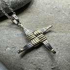 Saint Brigid Cross Necklace