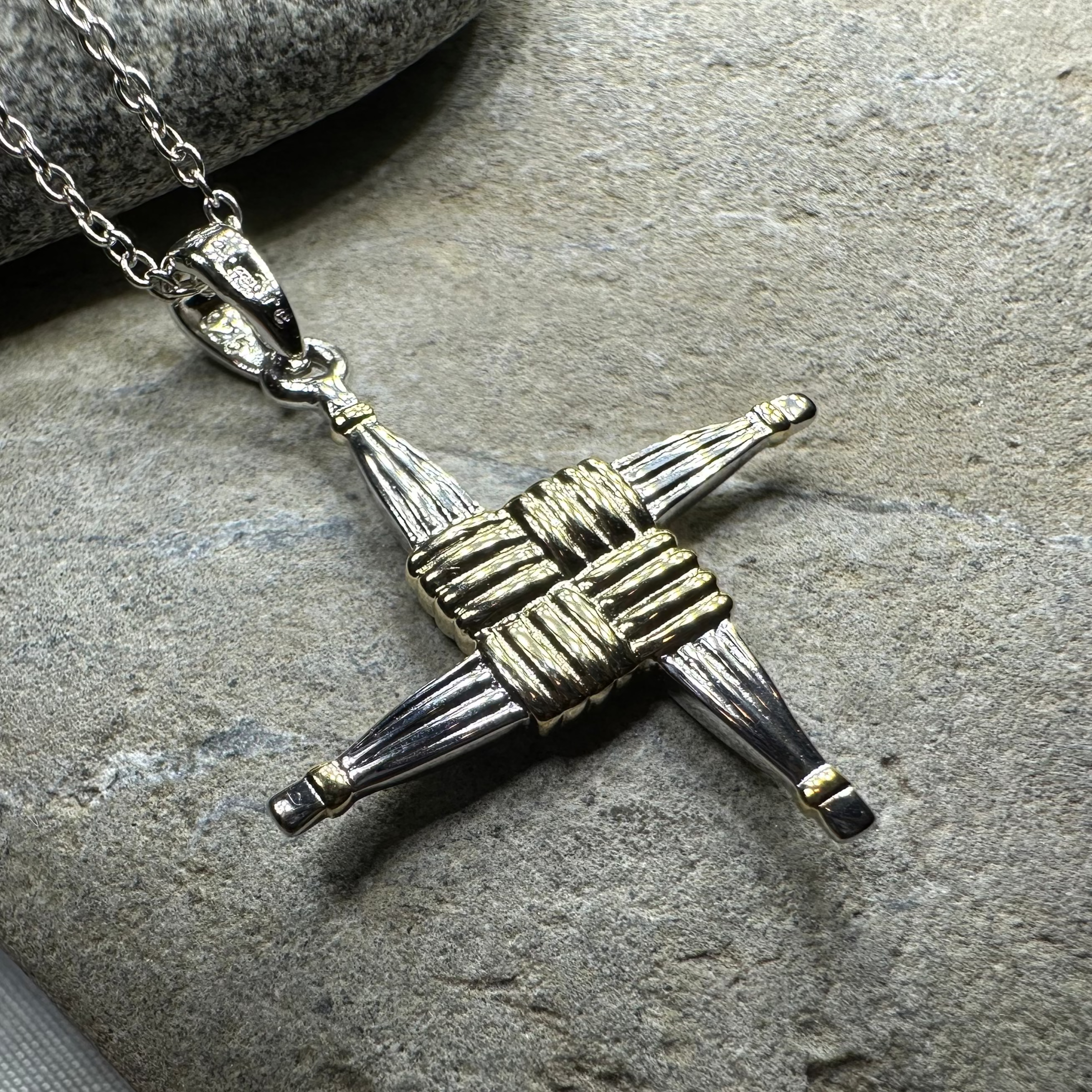 Saint Brigid Cross Necklace