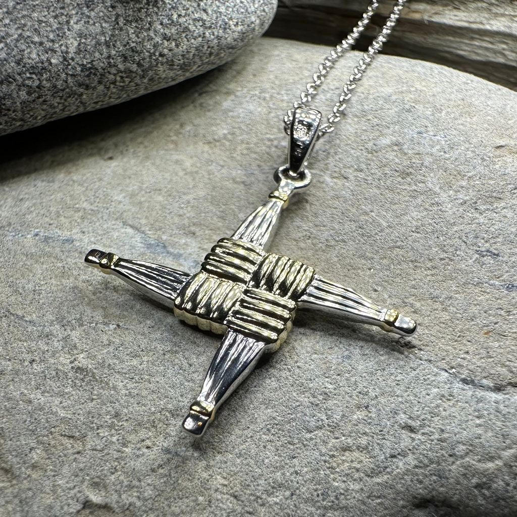 Saint Brigid Cross Necklace
