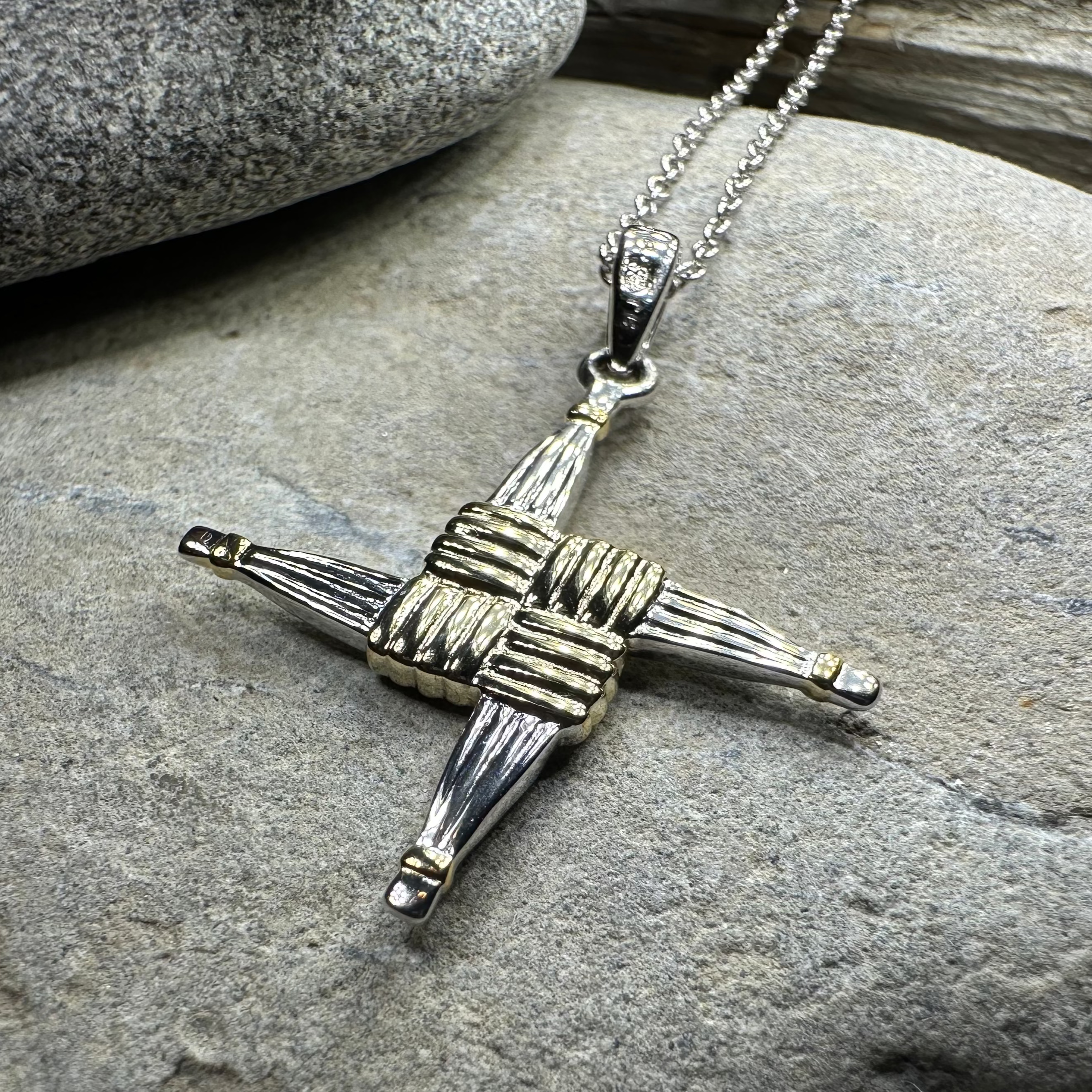 Saint Brigid Cross Necklace