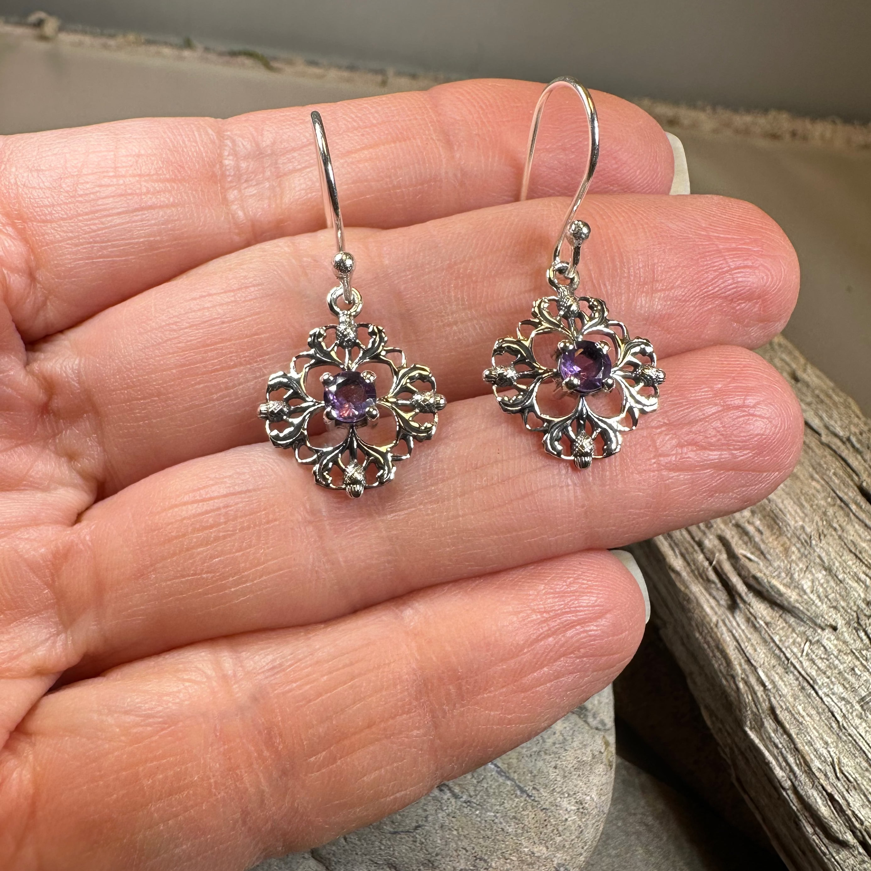 Nairn Thistle Earrings