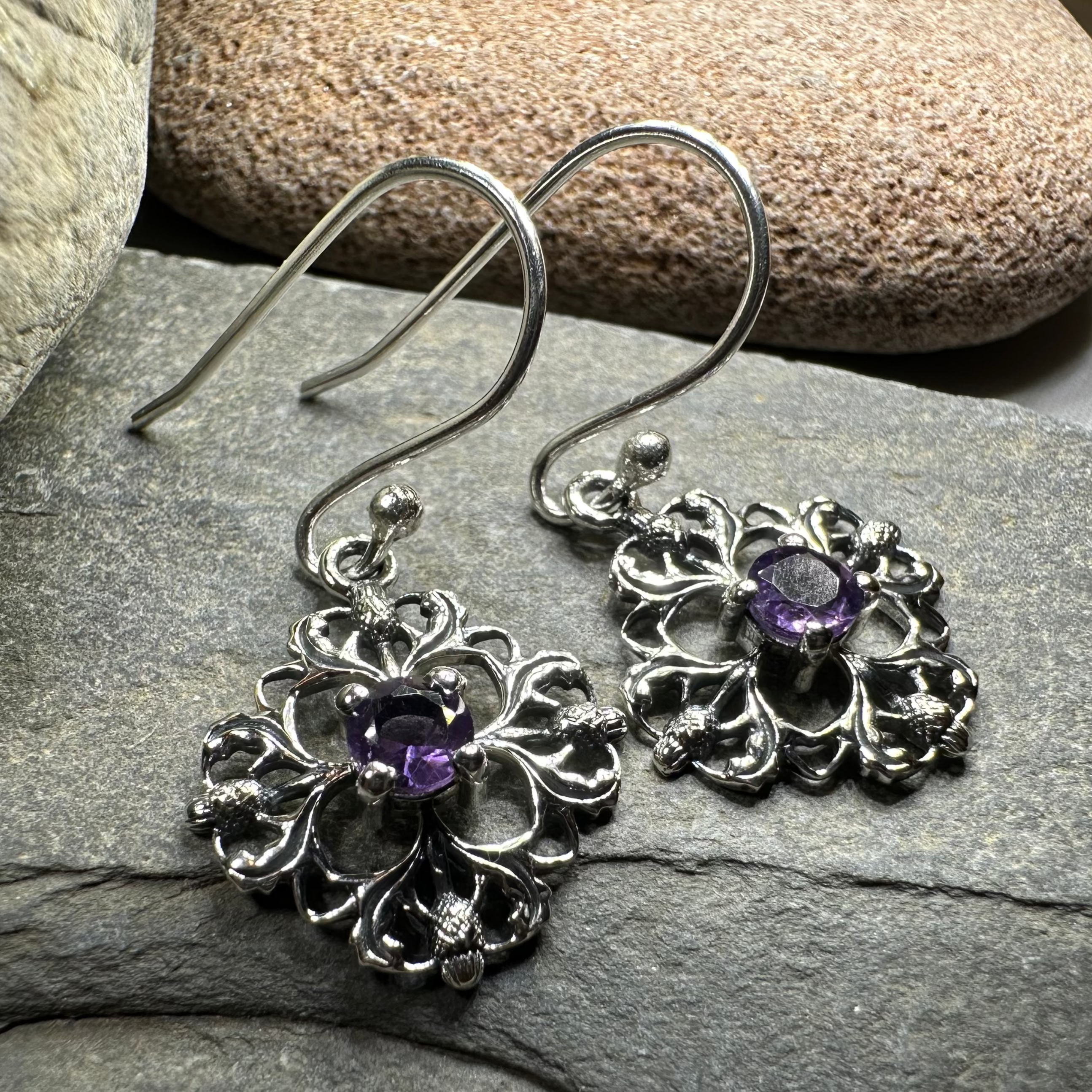 Nairn Thistle Earrings