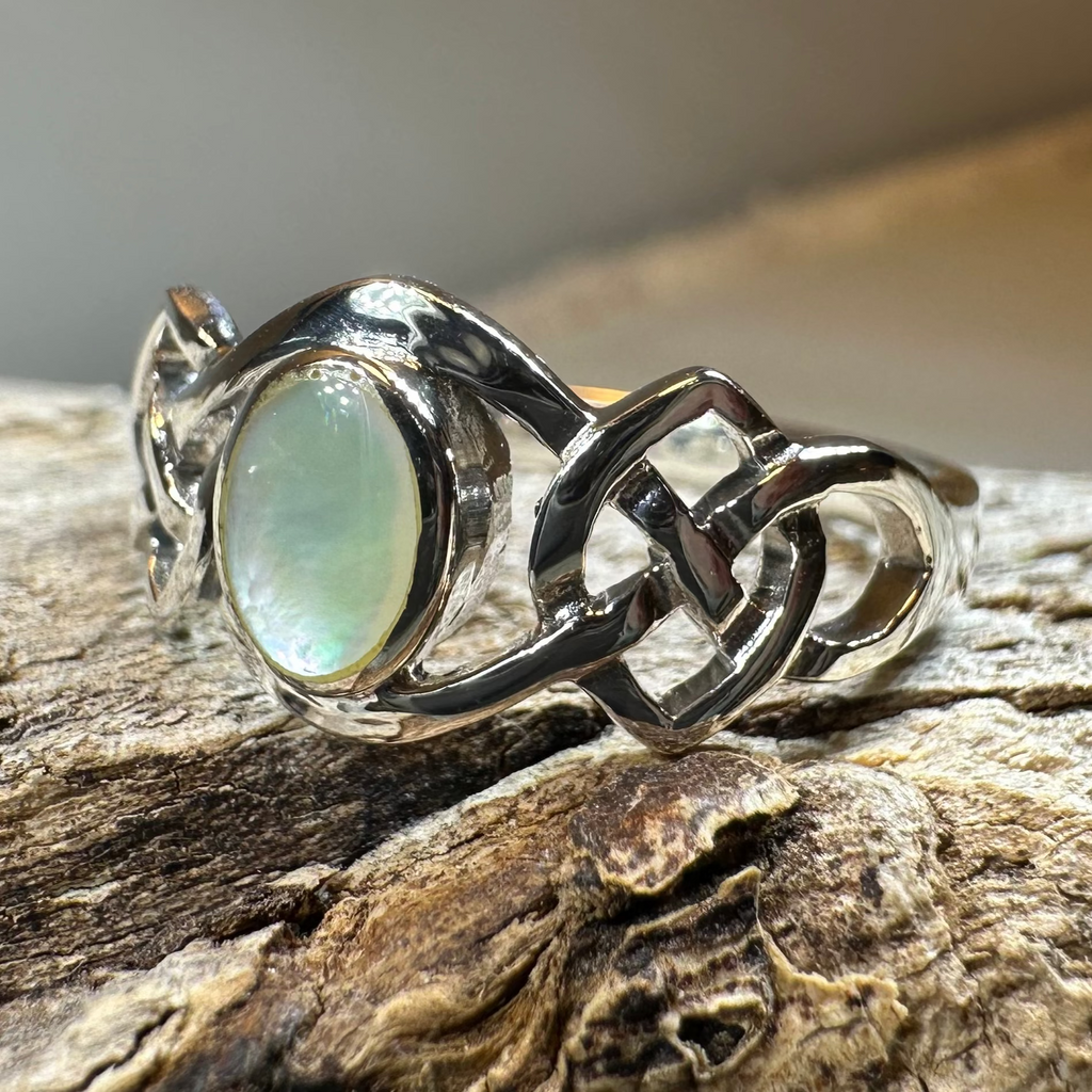 Mina Celtic Knot Ring