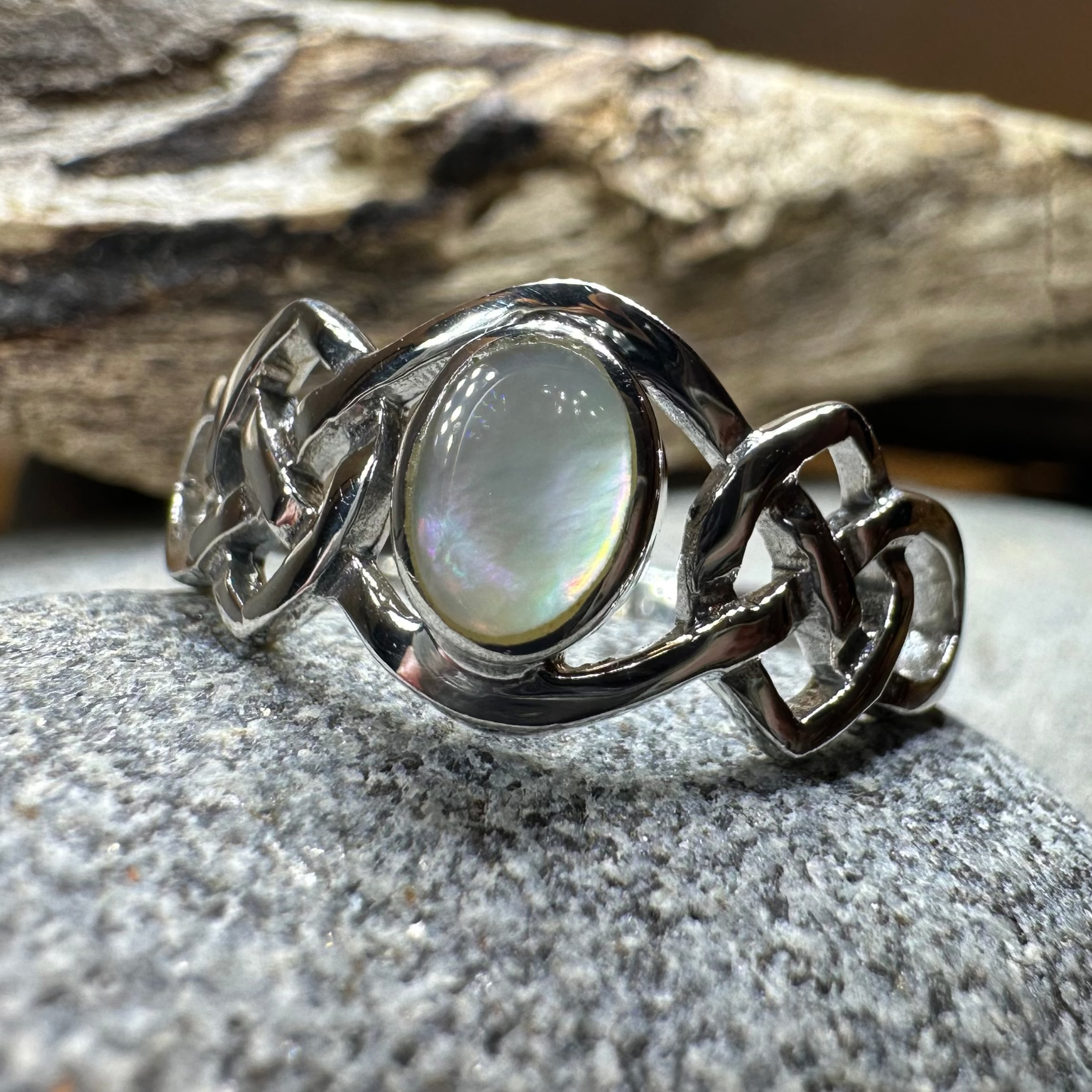 Mina Celtic Knot Ring