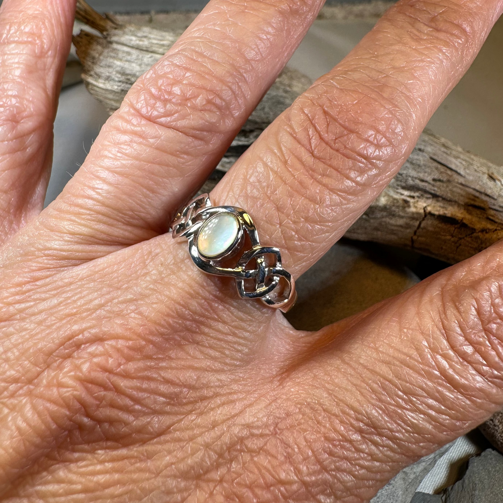 Mina Celtic Knot Ring