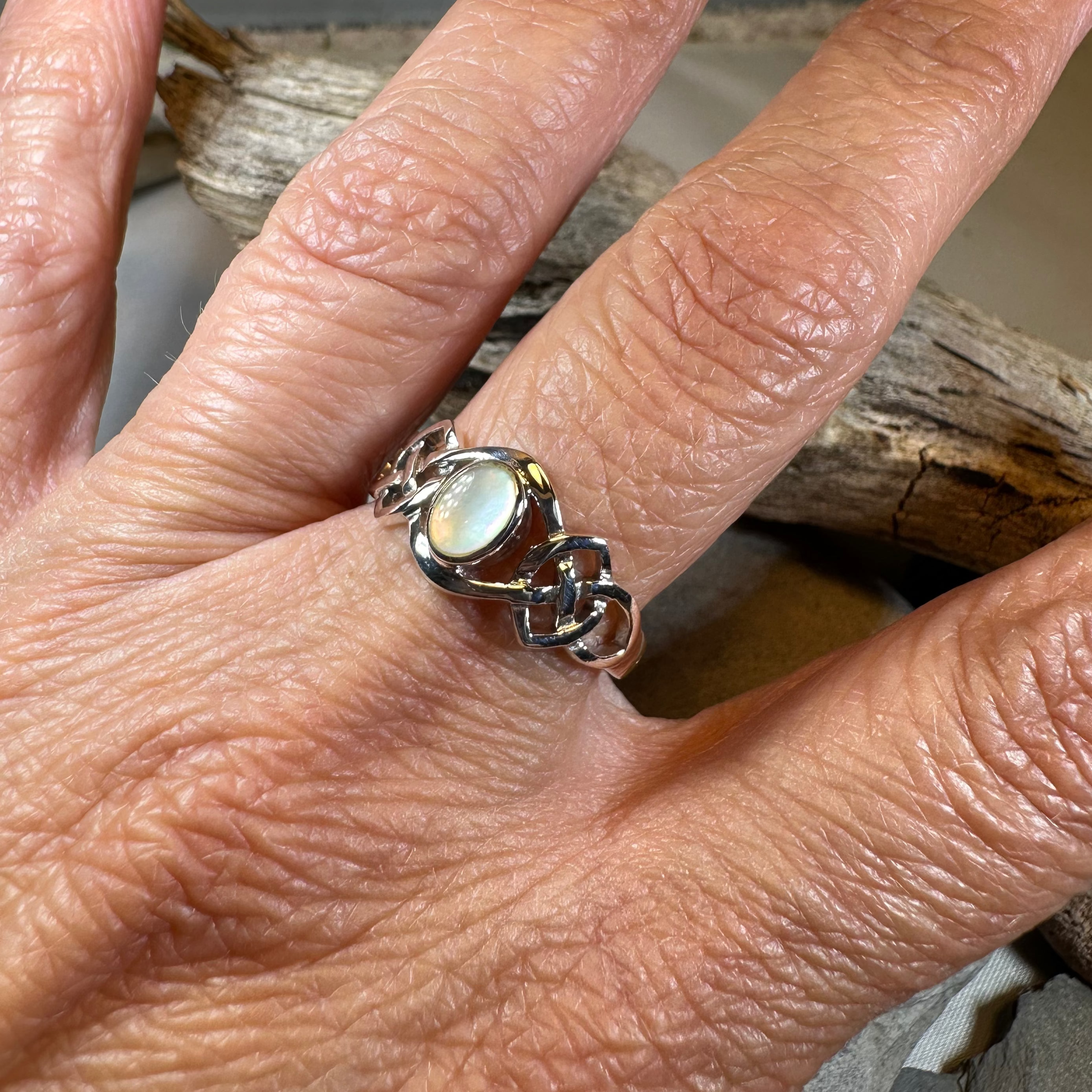 Mina Celtic Knot Ring