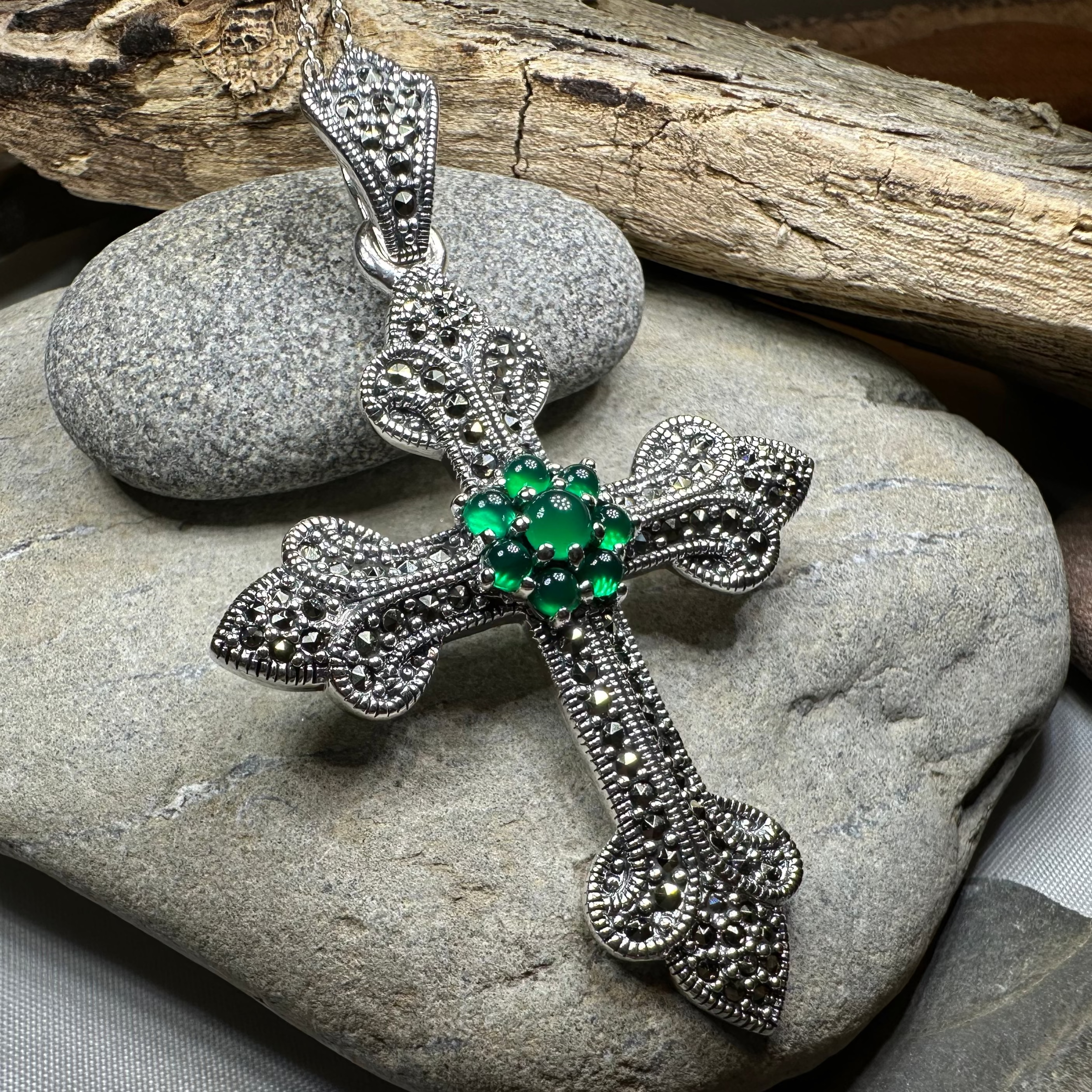 Fineen Medieval Cross Necklace
