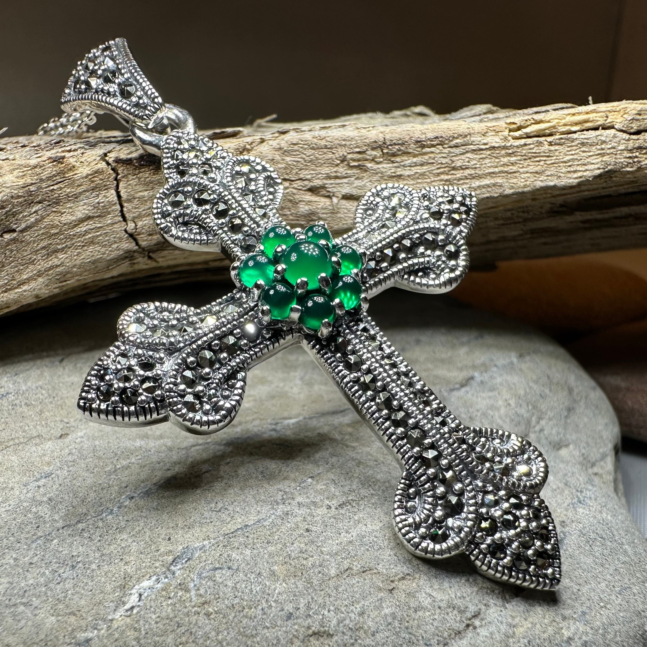 Fineen Medieval Cross Necklace