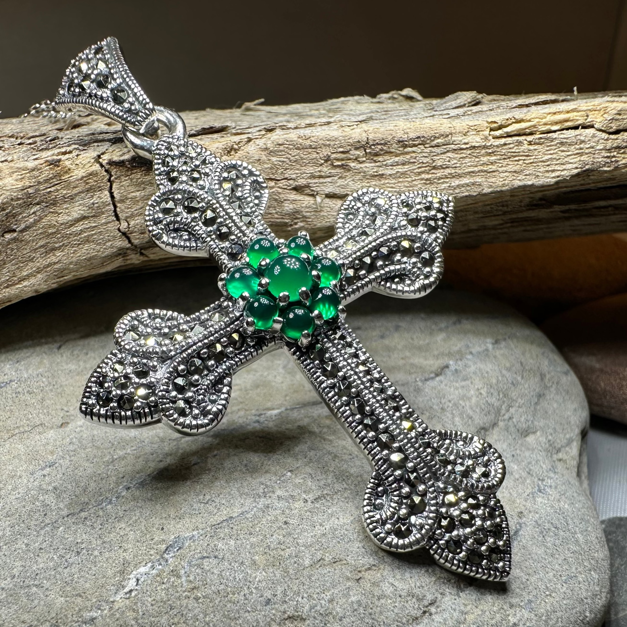 Fineen Medieval Cross Necklace