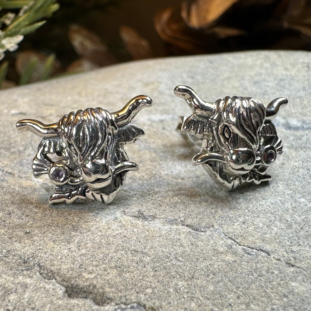 Highland Cow Earrings