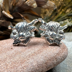 Highland Cow Earrings