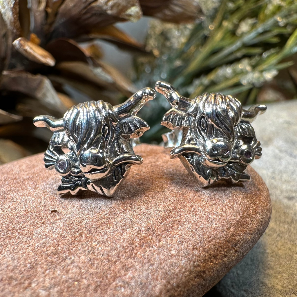 Highland Cow Earrings