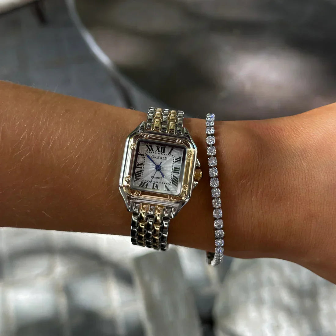 Fienna Watch | White Gold