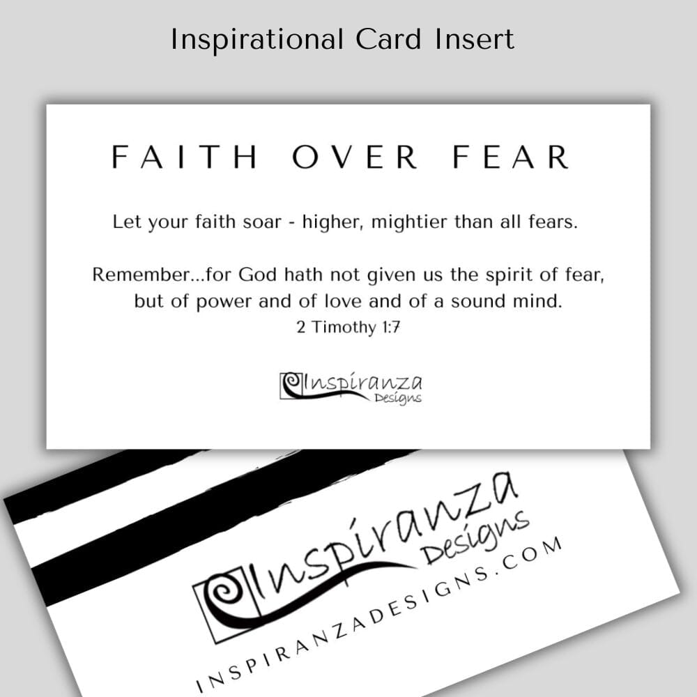 Faith Over Fear Necklace