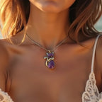 Timeless Cat Stone Necklace