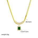 Isolde's Emerald Elegance Jewelry Set