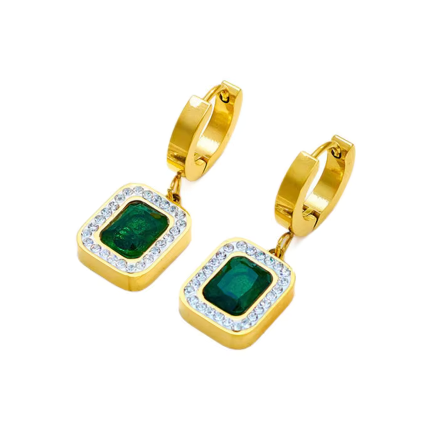 Isolde's Emerald Elegance Jewelry Set