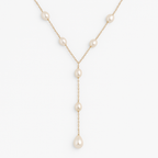 Retro Pearl Pendant Necklace