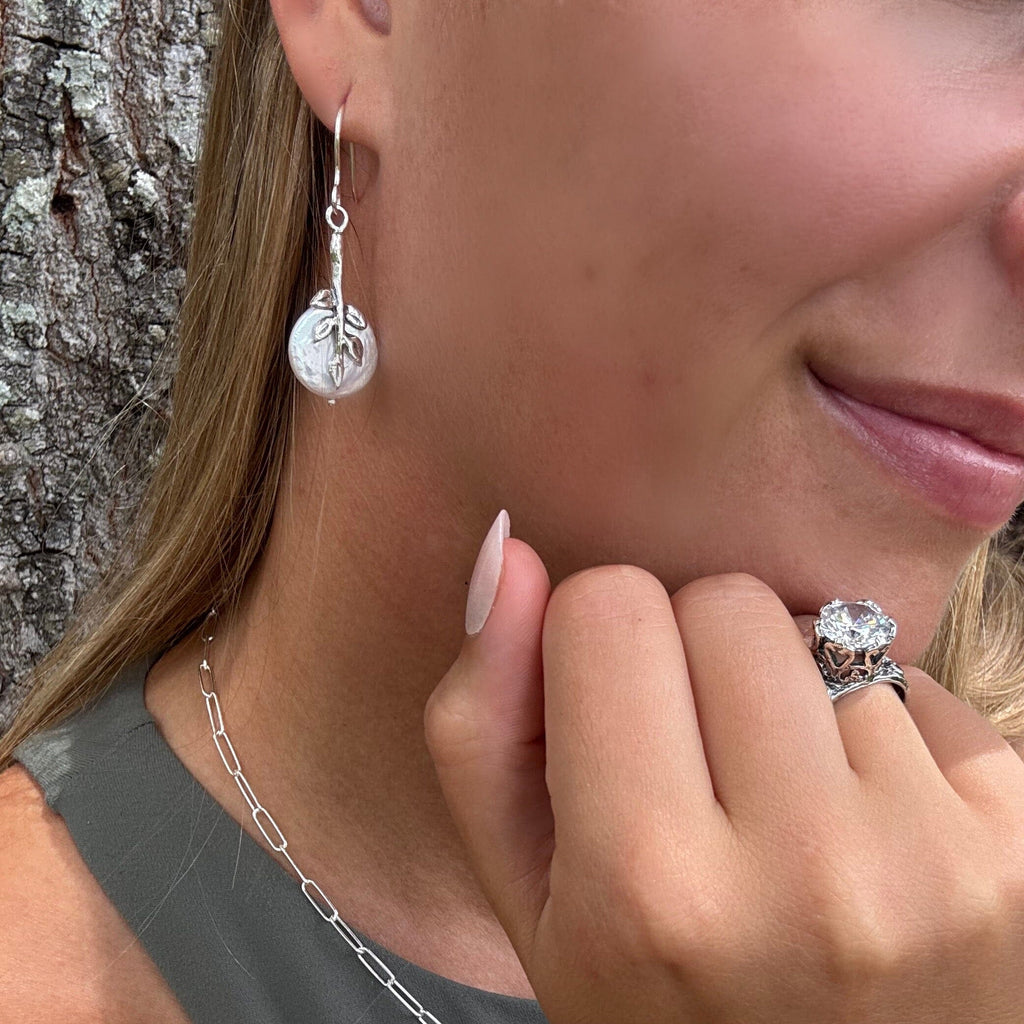 Leaf'n Me Hanging Earrings