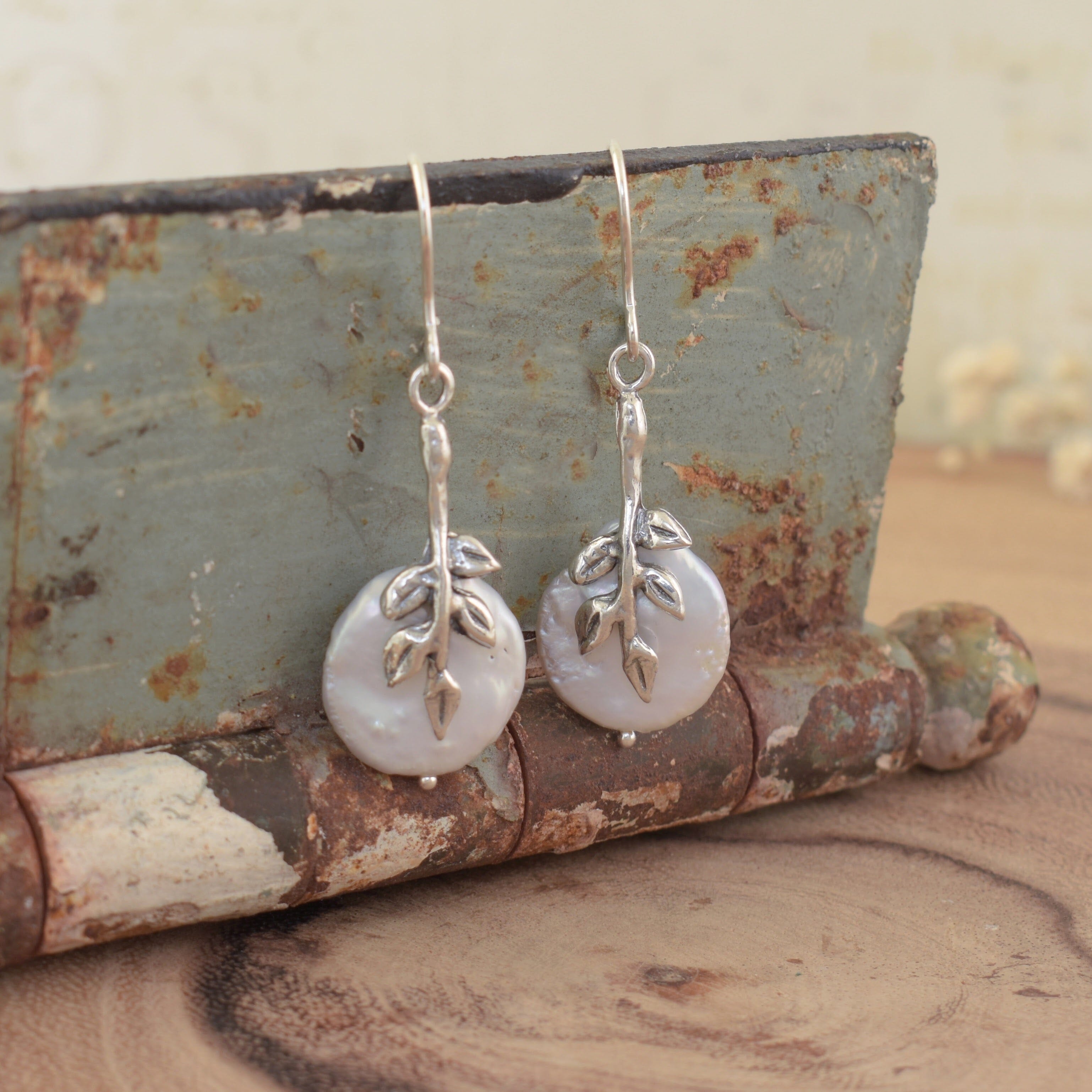 Leaf'n Me Hanging Earrings