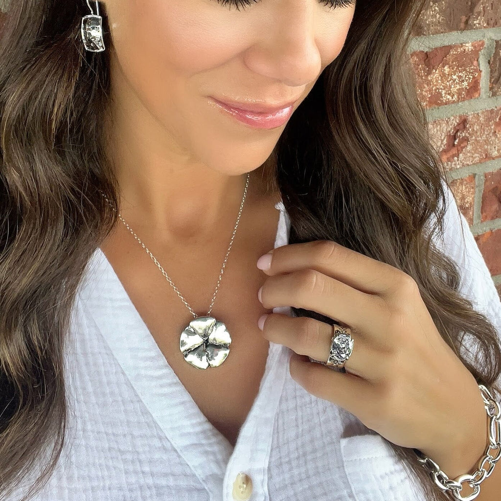 Morning Glory Necklace - September Flower of the Month