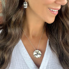 Morning Glory Necklace - September Flower of the Month