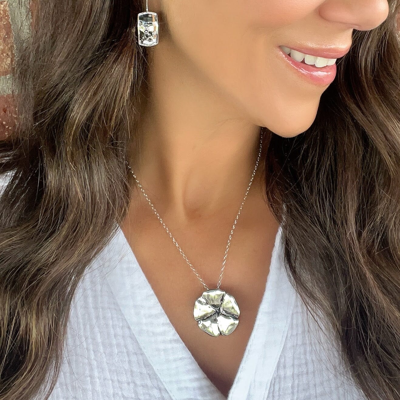 Morning Glory Necklace - September Flower of the Month