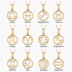 Gold Zodiac Sign Necklace